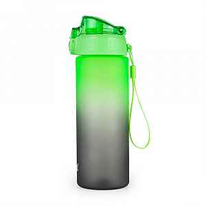 Oxybag OXY CLiCK - láhev na pití Ombre Black - Green, 600 ml