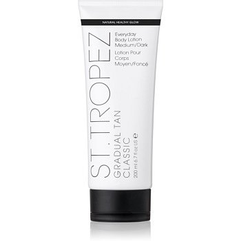 St.Tropez Gradual Tan Classic hydratační tělové mléko pro postupné opálení odstín Medium/Dark 200 ml
