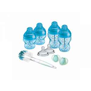 Tommee Tippee CTN ADVANCED ANTI-COLIC Novorozenecký Starter Kit, Modrá