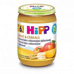 Hipp OVOCE & CEREALIE BIO Ovocná kaše s celozrnnými obilovinami 190 g