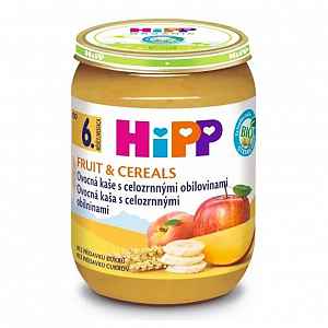 Hipp OVOCE & CEREALIE BIO Ovocná kaše s celozrnnými obilovinami 190 g
