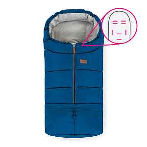 PETITE&MARS Fusak nastavitelný 3v1 Jibot Ocean Blue