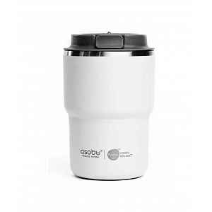 ASOBU MINI PICK-UP cestovní termohrnek WHITE 350ml