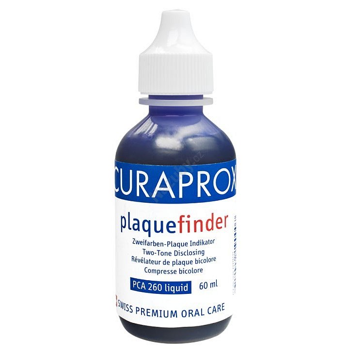 Curaprox PCA 260 roztok na zvýraznění plaku 60 ml