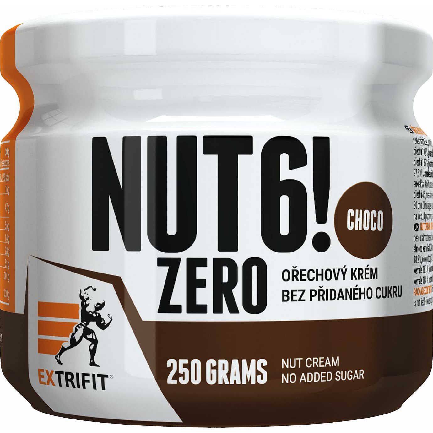 Extrifit Nut 6! Zero čokoláda 250g