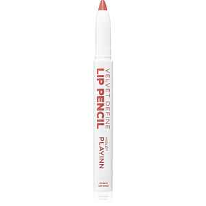 Inglot PlayInn Velvet Define Lip Pencil intenzivní tužka na rty odstín BLUSHING ESPRESSO 64 1.6 g