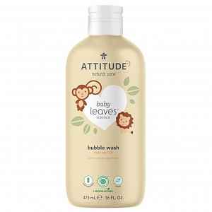 Dětská pěna do koupele ATTITUDE Baby leaves s vůní hruškové šťávy 473 ml