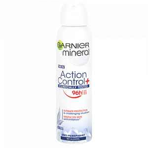 Garnier Action Control + Clinical Antiperspirant ve spreji s ochranou až na 96 hodin 150ml