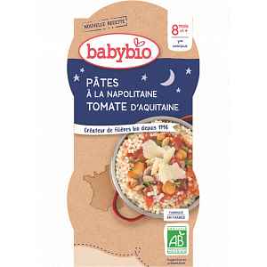 BABYBIO Neapolské těstoviny 2x200g