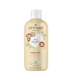 Dětská pěna do koupele ATTITUDE Baby leaves s vůní hruškové šťávy 473 ml