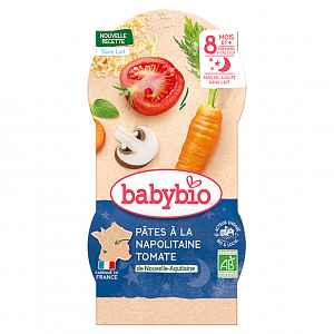 BABYBIO Neapolské těstoviny 2x200g