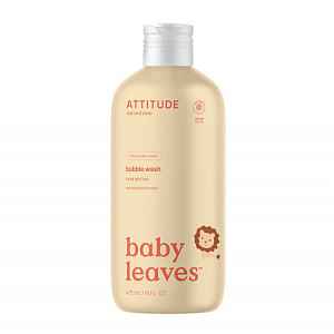 Dětská pěna do koupele ATTITUDE Baby leaves s vůní hruškové šťávy 473 ml