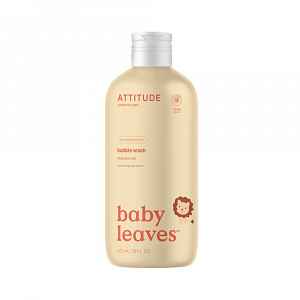 Dětská pěna do koupele ATTITUDE Baby leaves s vůní hruškové šťávy 473 ml