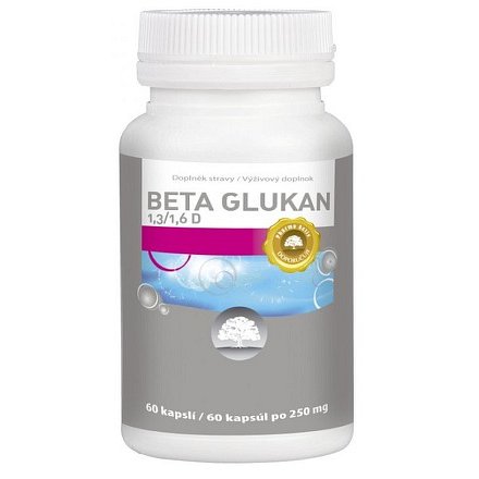 Beta Glukan 1.3/1.6 D cps.60x250mg