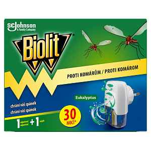 BIOLIT Eukalyptus elektrický odpařovač 30 nocí