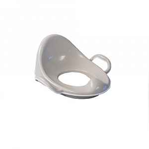 Dolu Protiskluzové sedátko na WC s vysokým opěradlem, béžová, 17x38x34 cm