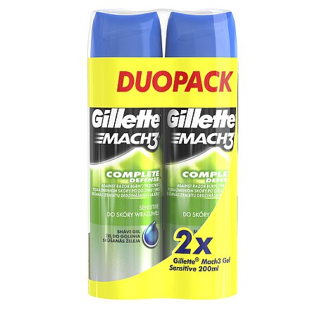 Gillette Series comfort Gel na holení 2x200ml