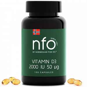 NFO Vitamin D3 2 000 IU / 50 µg mini tobolky