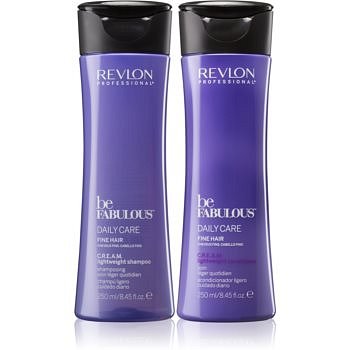 Revlon Professional Be Fabulous Daily Care kosmetická sada (pro jemné a zplihlé vlasy)
