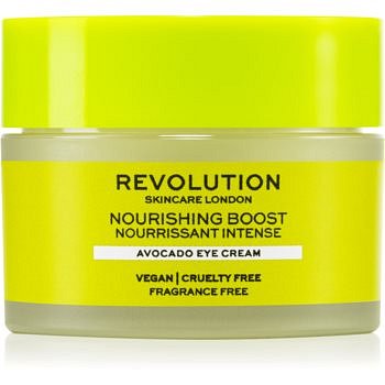 Revolution Skincare Boost Nourishing Avocado vyživující oční krém 15 ml