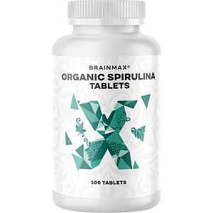 BrainMax Spirulina BIO, tablety Počet kapslí: 200 tablet