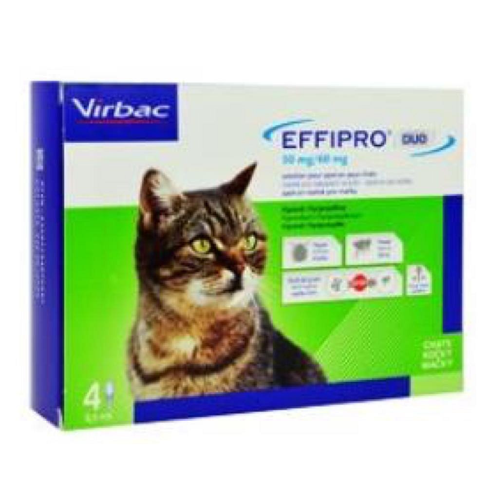 Effipro Duo Cat 50/60 mg spot-on 4 x 0.5 ml