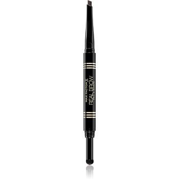 Max Factor Real Brow Fill & Shape tužka na obočí odstín 04 Deep Brown 0,6 g