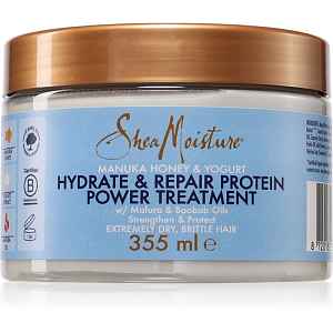 Shea Moisture Manuka Honey & Yogurt Masque hydratační maska na vlasy s proteiny 355 ml