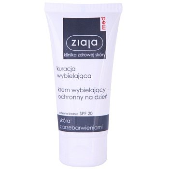 Ziaja Med Whitening Care ochranný krém proti pigmentovým skvrnám SPF 20 50 ml