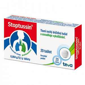 STOPTUSSIN TABLETY 20 Tablety