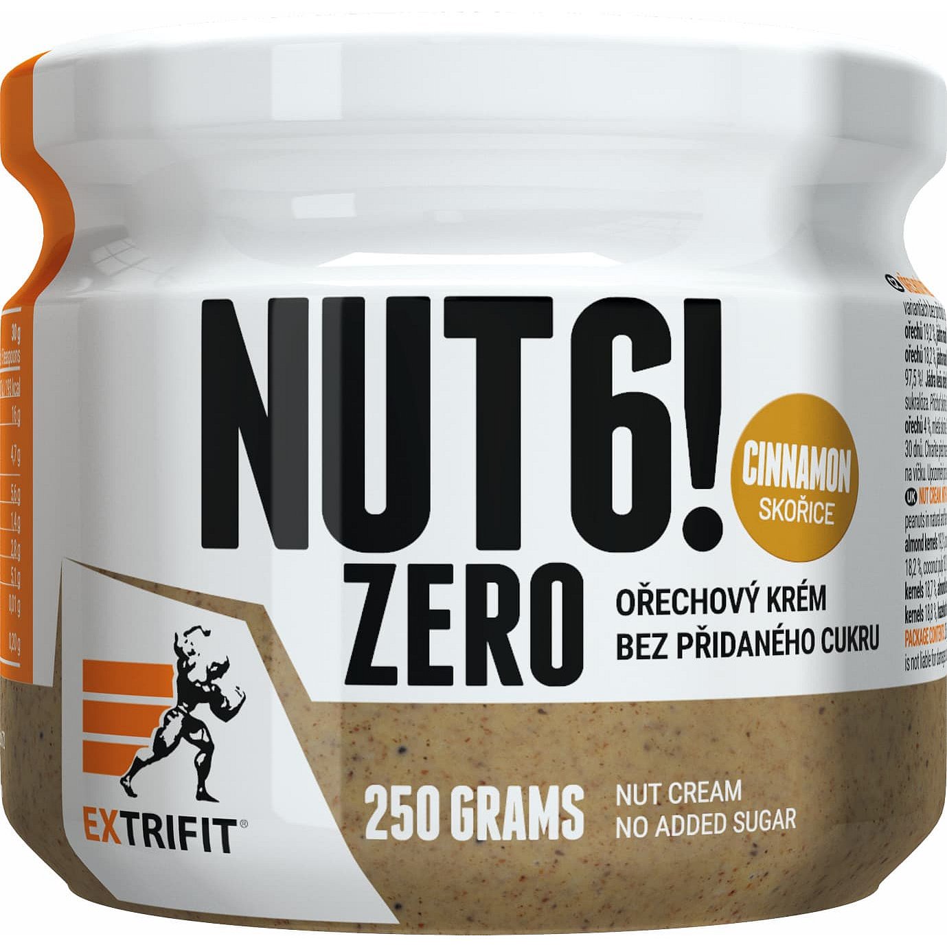 Extrifit Nut 6! Zero skořice 250g