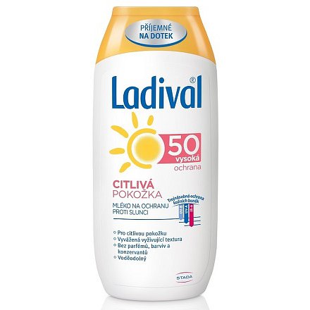 LADIVAL OF50 mléko pro citlivou pokožku 200ml