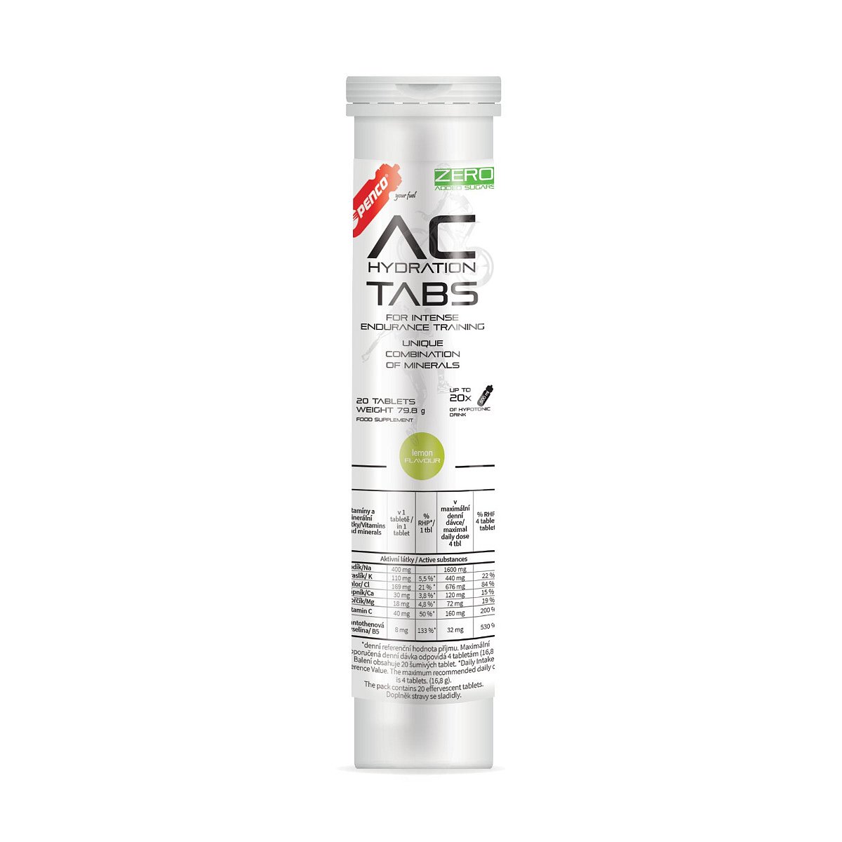 Penco AC Hydration tabs citron 20 rozpustných tablet