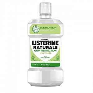 Listerine Naturals Gum Protection Mild Taste ústní voda 500 ml