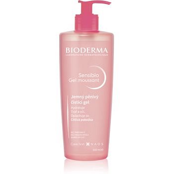 Bioderma Sensibio Gel Moussant jemný zklidňující čisticí a odličovací gel 500 ml