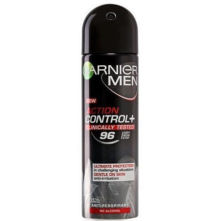 Garnier Men Action Control + Clinical Antiperspirant ve spreji s ochranou až na 96 hodin 150ml