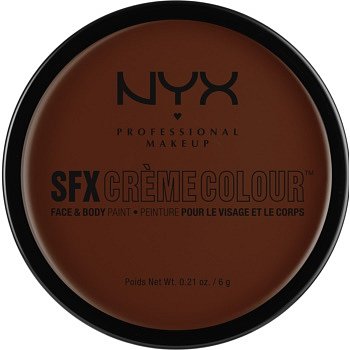 NYX Professional Makeup SFX Creme Colour™ make-up na obličej a tělo odstín 08 Brown 6 g