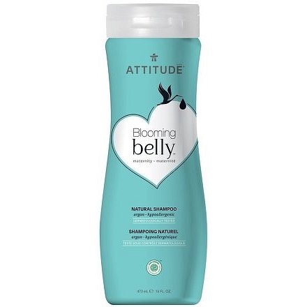 Přírodní šampón ATTITUDE Blooming Belly nejen pro těhotné s arganem 473 ml