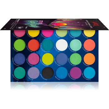 Rude Cosmetics City of Neon Lights paleta očních stínů 36 g