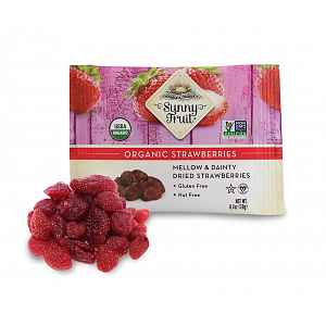 Sunny Fruit BIO Sušené jahody s koncentrátem z jablečné šťávy 20 g