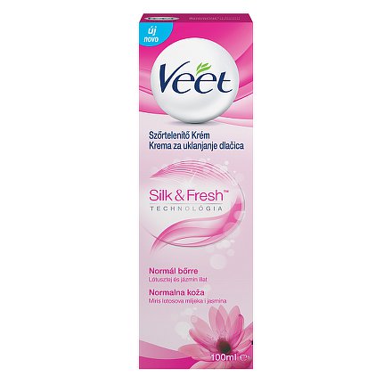 VEET Silk&Fresh Depilační krém pro normální pokožku 100 ml