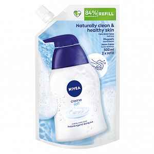 NIVEA Krémové tekuté mýdlo, 500ml - náplň
