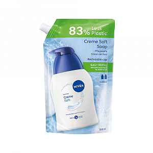 NIVEA Krémové tekuté mýdlo, 500ml - náplň