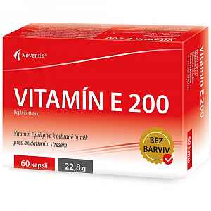 Vitamín E 200 orální tobolky 60