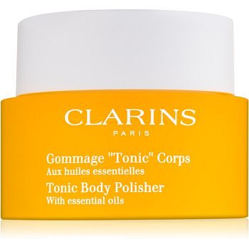 Clarins Body Exfoliating Care zpevňující tělový peeling s esenciálními oleji  250 g