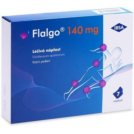 Flalgo 140 mg léčivá náplast 7 (7x1)