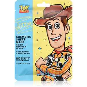 Mad Beauty Toy Story Cosmetic Face Mask plátýnková maska Woody 25 ml