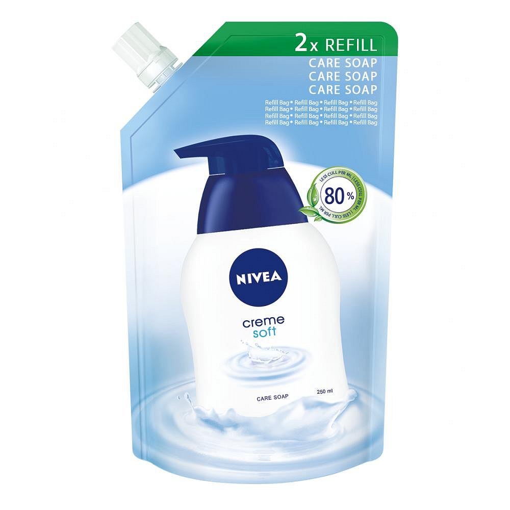 NIVEA Krémové tekuté mýdlo, 500ml - náplň