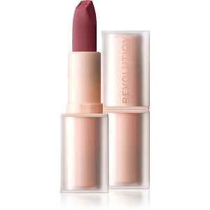 Revolution Lip Allure Soft Satin Lipstick krémová rtěnka se saténovým finišem odstín Black Cherry 3.2 g