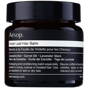 Aēsop Hair Violet Leaf tvarující balzám pro nepoddajné a krepatějící se vlasy  60 ml